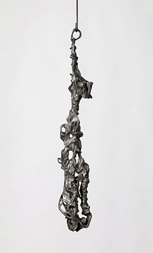 Bound Drawing III, cast bronze, 40” x 8” x 10”, 2010